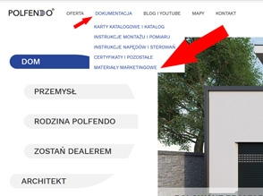 Materiały marketingowe Polfendo