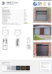 GARAGE ROLLING GATE MINI 77